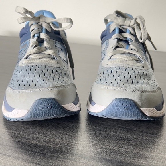 New Balance Shoes - New Balance Womens  847 V4 WW847LG4 Gray Blue Running Shoes Sneakers Size 10
